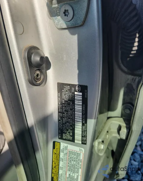 2005 Toyota Camry Le из США, поврежденный, VIN 4T1BE32K95U614101